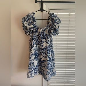 Blue and white Abercrombie dress